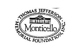 THOMAS JEFFERSON MEMORIAL FOUNDATION, INC. MONTICELLO trademark