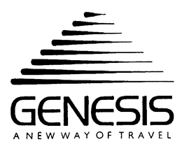 GENESIS A NEW WAY OF TRAVEL trademark