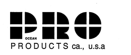 OCEAN PRO PRODUCTS CA., U.S.A. trademark