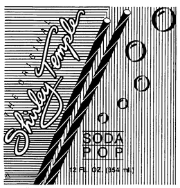 THE ORIGINAL SHIRLEY TEMPLE SODA POP 12FL. OZ. (354 ML.) trademark