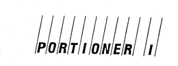 PORTIONER I trademark