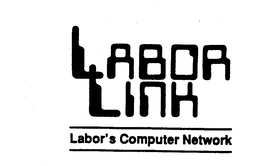 LABOR LINK LABOR'S COMPUTER NETWORK trademark