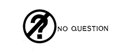 ? NO QUESTION trademark