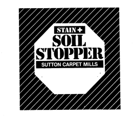 STAIN + SOIL STOPPER SUTTON CARPET MILLS trademark
