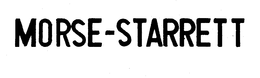 MORSE-STARRETT trademark