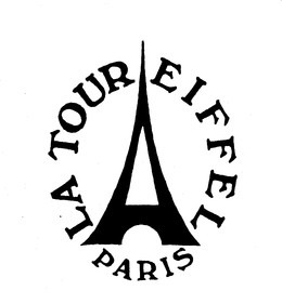 LA TOUR EIFFEL PARIS trademark