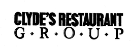 CLYDE'S RESTAURANT G-R-O-U-P trademark