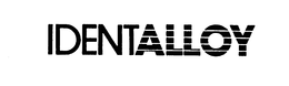 IDENTALLOY trademark