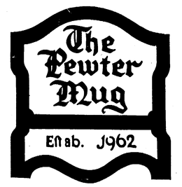 THE PEWTER MUG EN AB 1962 trademark
