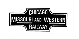 CHICAGO MISSOURI AND WESTERN RAILWAY trademark