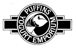 PUFFINS YOGURT EMPORIUM trademark