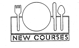 NEW COURSES trademark