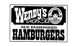 WENDY'S OLD FASHIONED HAMBURGERS QUALITY IS OUR RECIPE trademark