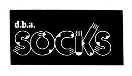 D.B.A. SOCKS trademark