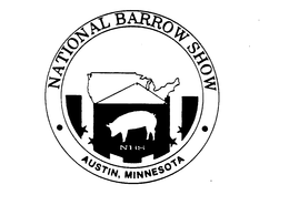NBS NATIONAL BARROW SHOW AUSTIN, MINNESOTA trademark