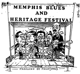 MEMPHIS BLUES AND HERITAGE FESTIVAL trademark