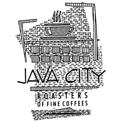 JAVA CITY ROASTERS OF FINE COFFEES trademark