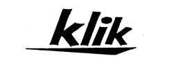 KLIK trademark