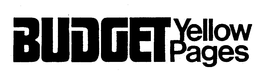BUDGET YELLOW PAGES trademark