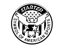 STARTER SYMBOL OF AMERICAN SPORTS trademark