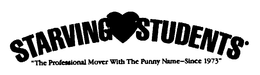 STARVING STUDENTS "THE PROFESSIONAL MOVER WITH THE FUNNY NAME-SINCE 1973" trademark