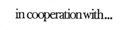 IN COOPERATION WITH... trademark