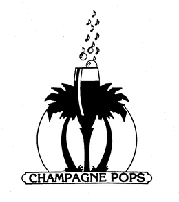 CHAMPAGNE POPS trademark