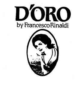 D'ORO BY FRANCESCO RINALDI trademark