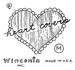HEART COVERS WINCONIA INC. trademark