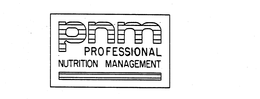 PNM PROFESSIONAL NUTRITION MANAGEMENT trademark