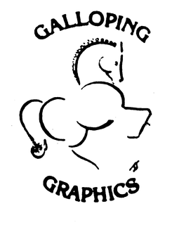GALLOPING GRAPHICS trademark