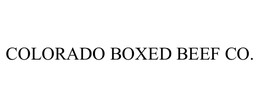 COLORADO BOXED BEEF CO. trademark