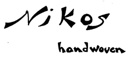 NIKOS HANDWOVEN trademark
