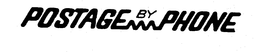 POSTAGE BY PHONE trademark