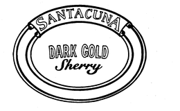 SANTACUNA DARK GOLD SHERRY trademark
