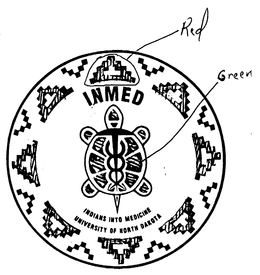INMED INDIANS INTO MEDICINE UNIVERSITY OF NORTH DAKOTA trademark