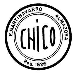 CHICO E. MARTINAVARRO ALMAZORA trademark