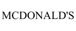 MCDONALD'S trademark