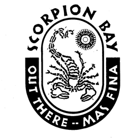 SCORPION BAY OUT THERE -- MAS FINA trademark