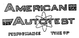 AMERICAN AUTOTEST PERFORMANCE TUNE UP trademark