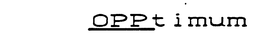 OPPTIMUM trademark