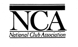 NCA NATIONAL CLUB ASSOCIATION trademark