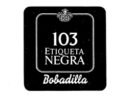 103 ETIQUETA NEGRA BOBADILLA trademark
