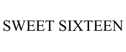 SWEET SIXTEEN trademark