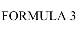 FORMULA 3 trademark