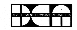 DCA DEVELOPMENT COMPANY OF AMERICA trademark