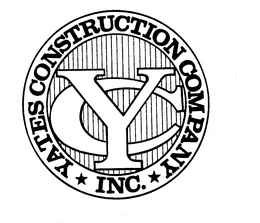 YATES CONSTRUCTION COMPANY INC. YC trademark