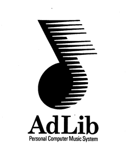 ADLIB PERSONAL COMPUTER MUSIC SYSTEM trademark