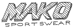 MAKO SPORTSWEAR trademark