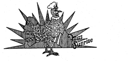 MISS SUNRISE trademark